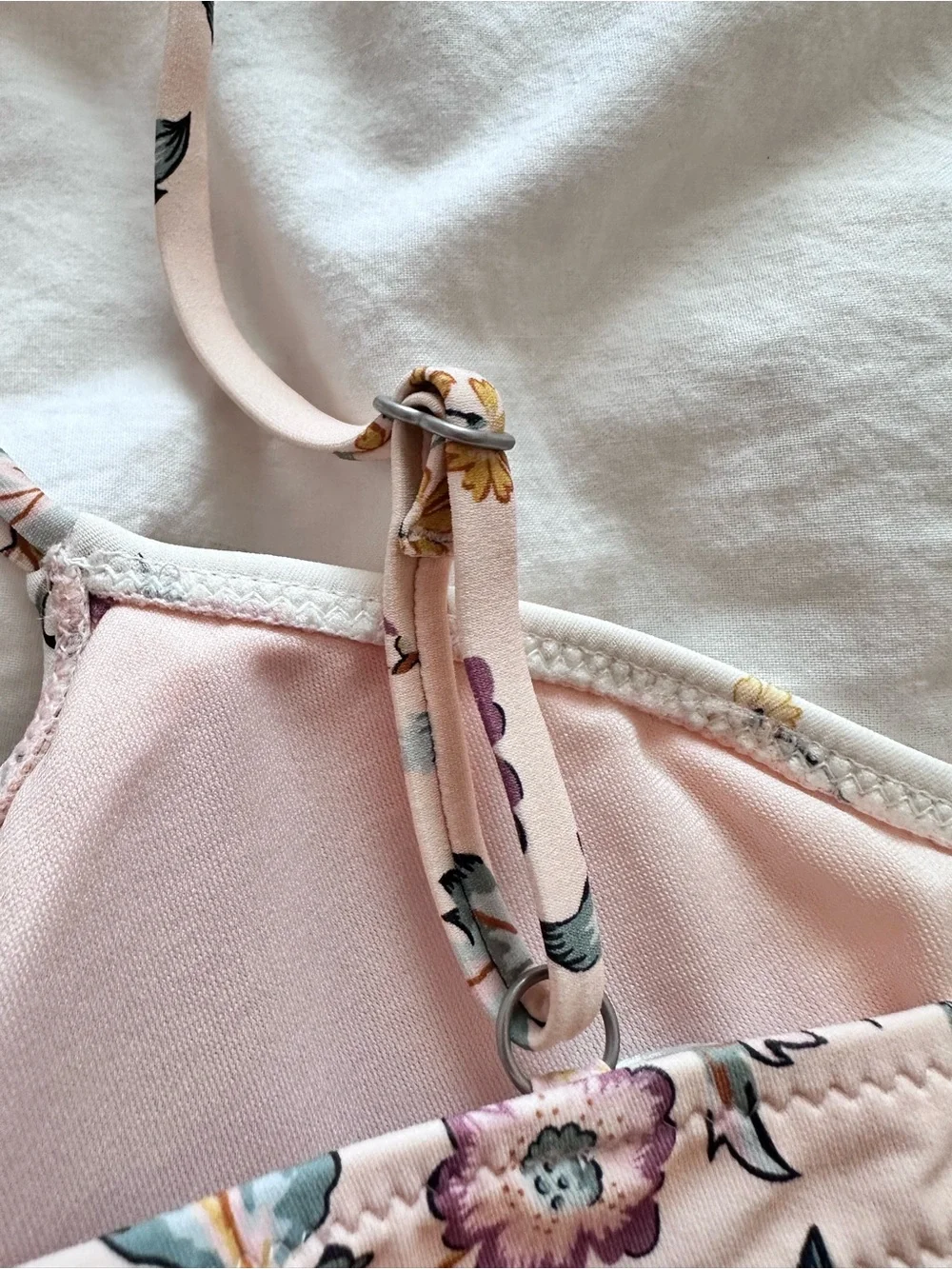 Billabong Floral This Gypsy Dainty Gigi Bralette Bikini Top | Bondi Bottom - Picture 13 of 16